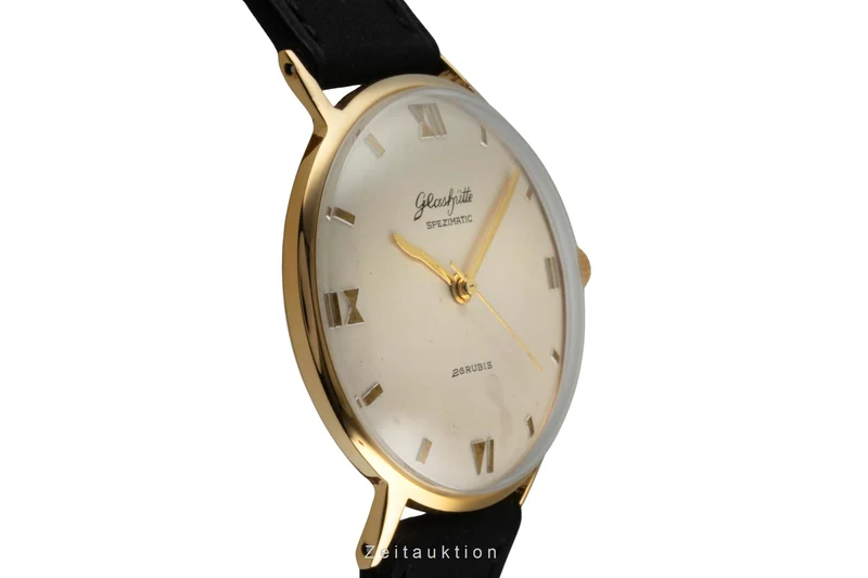 Glashütte Spezimatic gilt-brass automatic men's watch Vintage [2601789]
