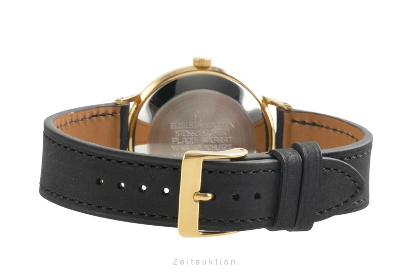 Glashütte Spezimatic gilt-brass automatic men's watch Vintage [2601789]