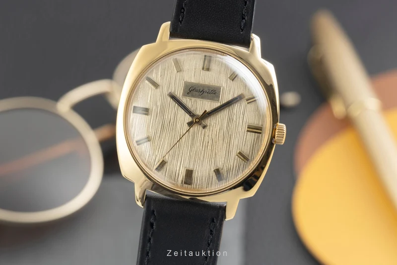 Glashütte Spezimatic gilt-brass automatic men's watch Vintage [2601788]