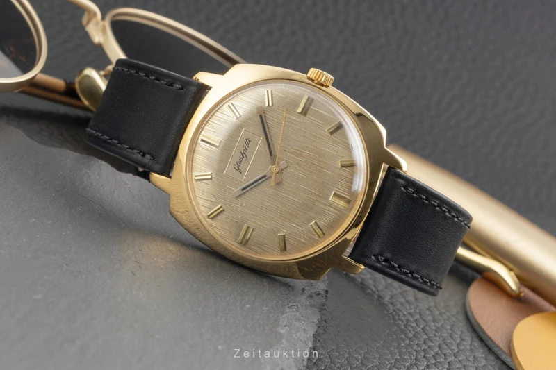 Glashütte Spezimatic gilt-brass automatic men's watch Vintage [2601788]