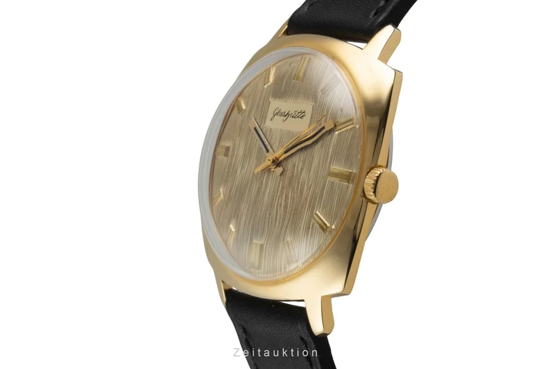 Glashütte Spezimatic gilt-brass automatic men's watch Vintage [2601788]