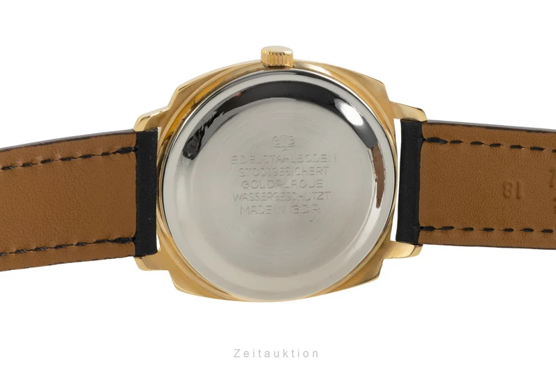 Glashütte Spezimatic gilt-brass automatic men's watch Vintage [2601788]