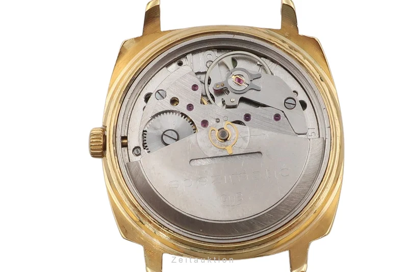 Glashütte Spezimatic gilt-brass automatic men's watch Vintage [2601788]