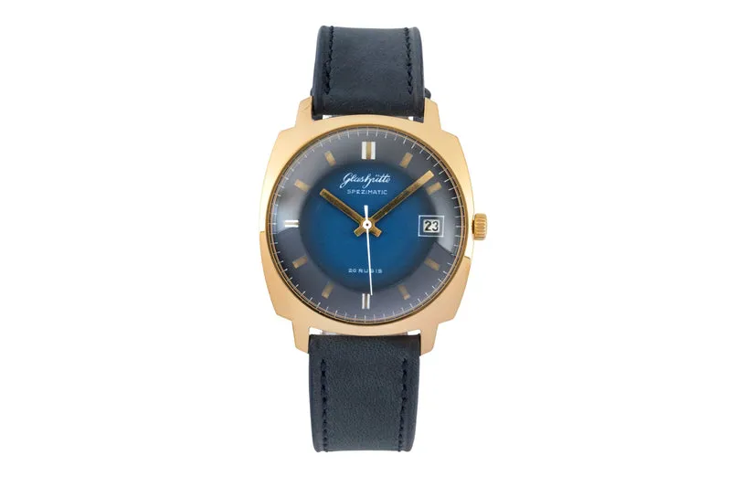 Glashütte Spezimatic gilt-brass automatic men's watch Vintage [2601785]