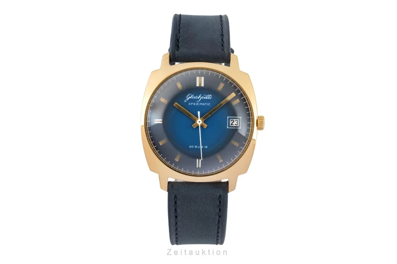 Glashütte Spezimatic gilt-brass automatic men's watch Vintage [2601785]
