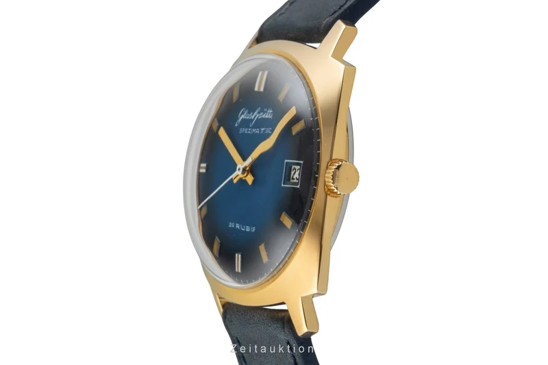 Glashütte Spezimatic gilt-brass automatic men's watch Vintage [2601785]