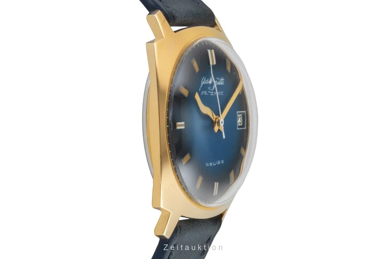 Glashütte Spezimatic gilt-brass automatic men's watch Vintage [2601785]