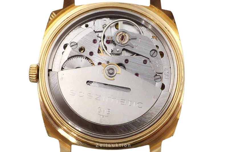 Glashütte Spezimatic gilt-brass automatic men's watch Vintage [2601785]