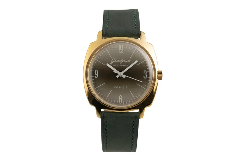 Glashütte Spezimatic gilt-brass automatic men's watch Vintage [2601790]