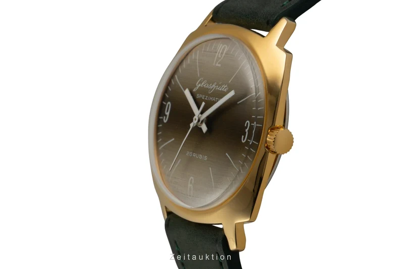 Glashütte Spezimatic gilt-brass automatic men's watch Vintage [2601790]