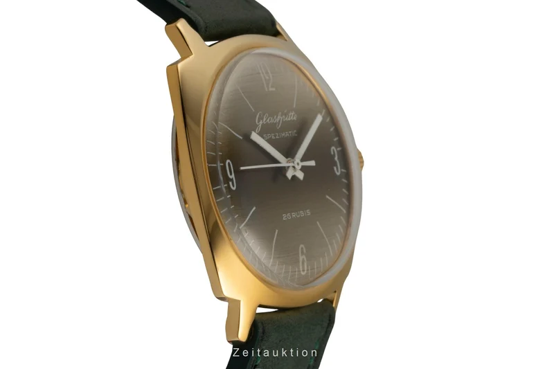 Glashütte Spezimatic gilt-brass automatic men's watch Vintage [2601790]