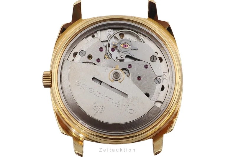Glashütte Spezimatic gilt-brass automatic men's watch Vintage [2601790]