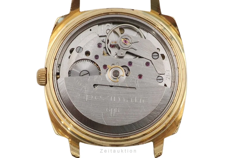 Glashütte Spezimatic gilt-brass automatic men's watch Vintage [2601784]