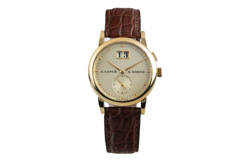 A. Lange & Söhne Saxonia 18 ct gold manual winding men's watch 105.021 [2603316]