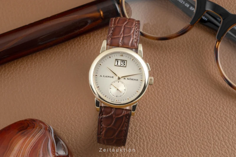 A. Lange & Söhne Saxonia 18 ct gold manual winding men's watch 105.021 [2603316]