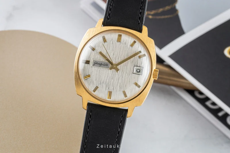 Glashütte Spezimatic gilt-brass automatic men's watch Vintage [2601782]