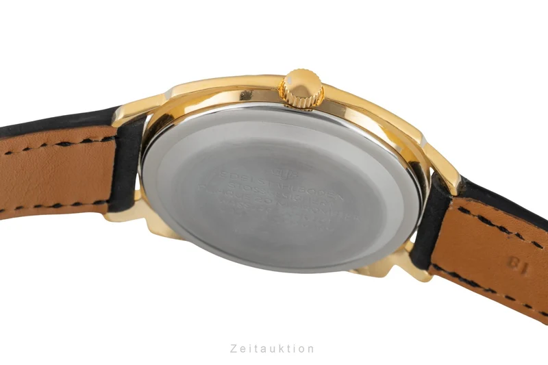Glashütte Spezimatic gilt-brass automatic men's watch Vintage [2601782]