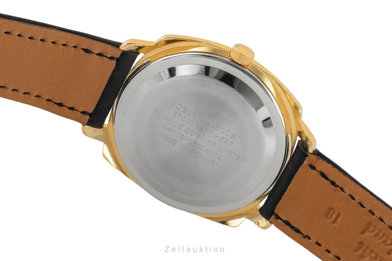 Glashütte Spezimatic gilt-brass automatic men's watch Vintage [2601782]