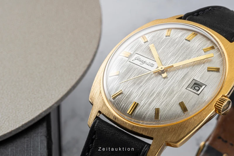 Glashütte Spezimatic gilt-brass automatic men's watch Vintage [2601782]