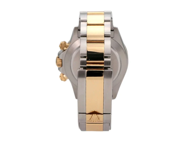 Rolex Daytona Edelstahl Gelbgold 116523 Weiß