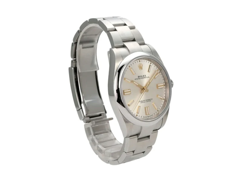 Rolex Oyster Perpetual 41 Ref. 124300 Silber