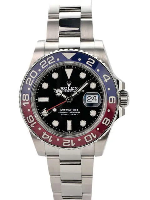 Rolex GMT-Master II Edelstahl 126710BLRO Oyster-Band