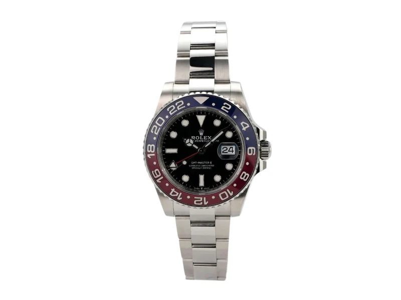 Rolex GMT-Master II Edelstahl 126710BLRO Oyster-Band