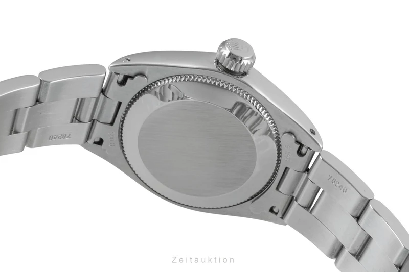 Rolex Oyster Perpetual steel / white gold automatic women's watch 6719 Vintage [2604179]