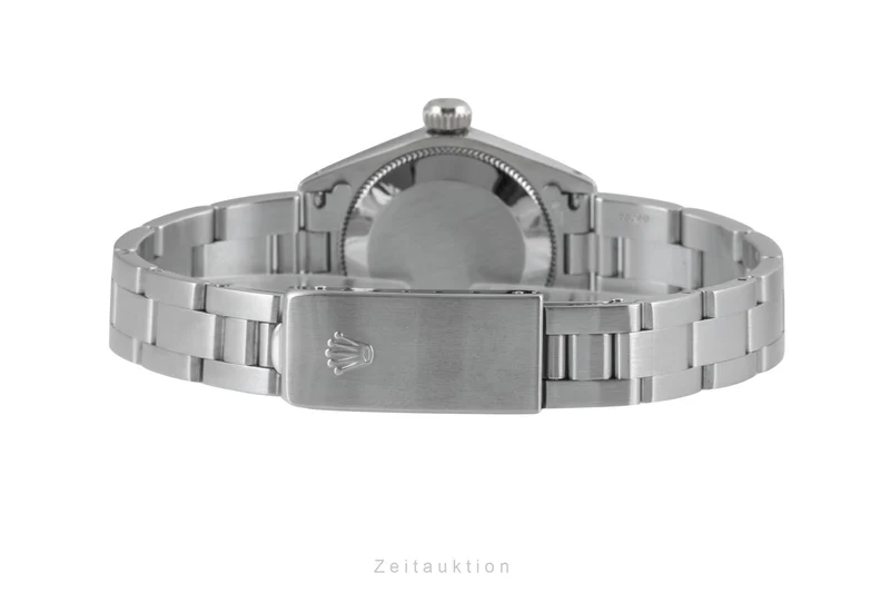 Rolex Oyster Perpetual steel / white gold automatic women's watch 6719 Vintage [2604179]