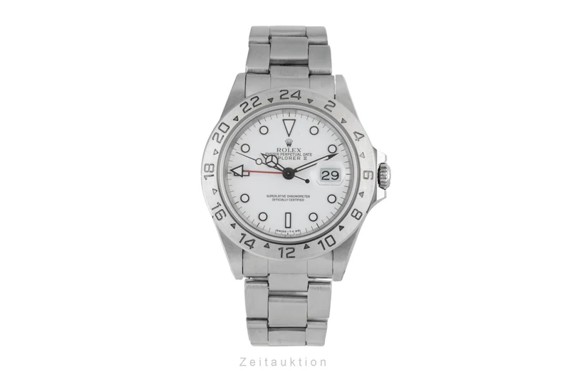 Rolex Explorer II steel automatic men's watch 16570 [2604430]