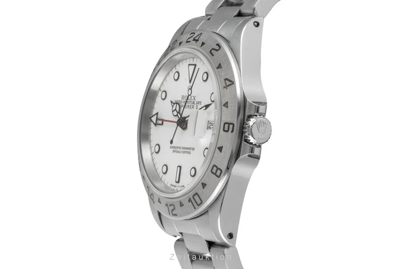 Rolex Explorer II steel automatic men's watch 16570 [2604430]