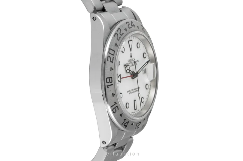 Rolex Explorer II steel automatic men's watch 16570 [2604430]