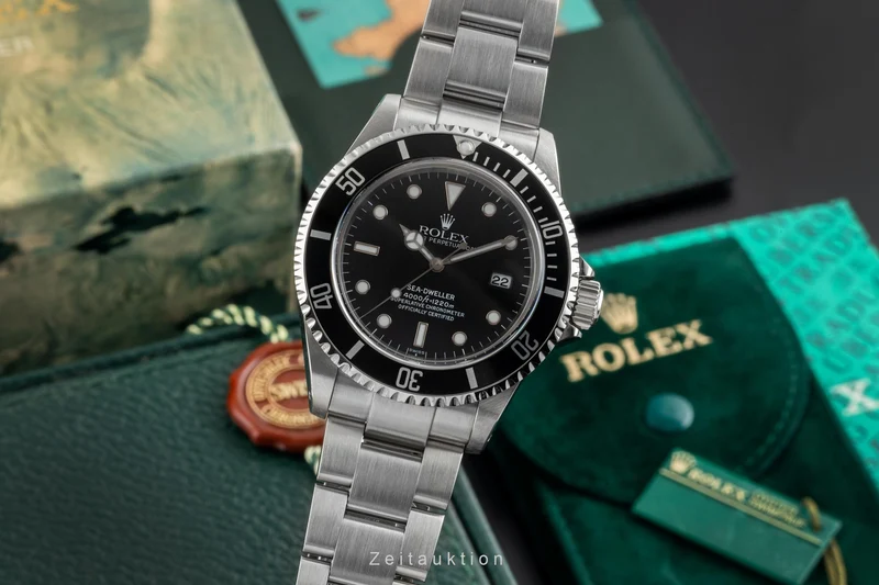 Rolex Sea-Dweller steel automatic men's watch 16600 [2604402]