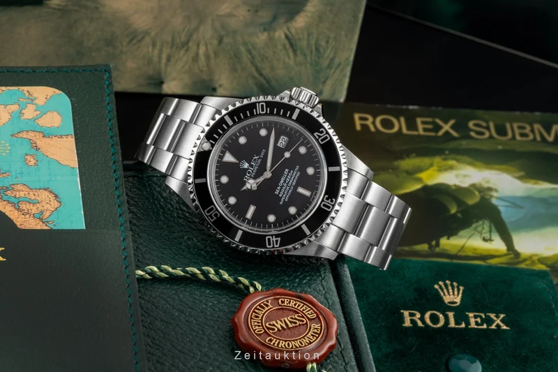 Rolex Sea-Dweller steel automatic men's watch 16600 [2604402]