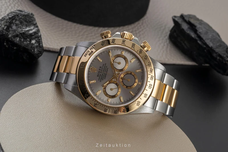 Rolex Daytona chronograph steel / gold automatic men's watch 16523 LP: 23650EUR [2604499]