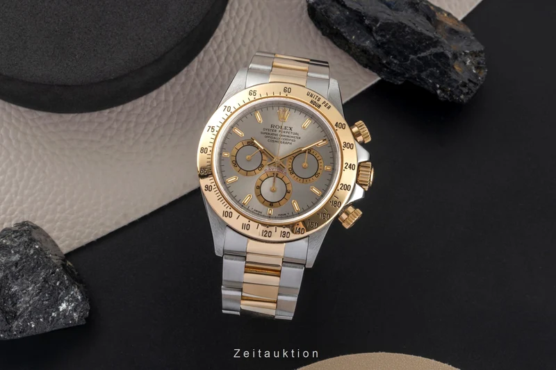 Rolex Daytona chronograph steel / gold automatic men's watch 16523 LP: 23650EUR [2604499]