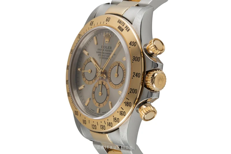 Rolex Daytona chronograph steel / gold automatic men's watch 16523 LP: 23650EUR [2604499]