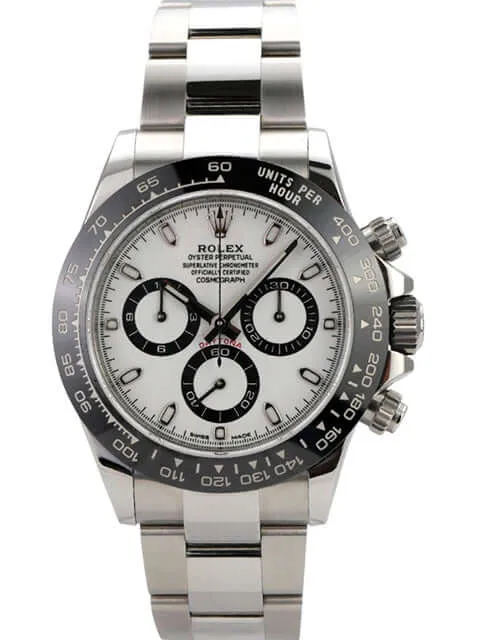 Rolex Daytona Edelstahl 116500LN Weiß
