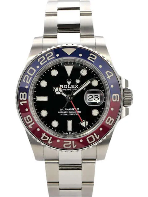 Rolex GMT-Master II Edelstahl 126710BLRO Oyster-Band