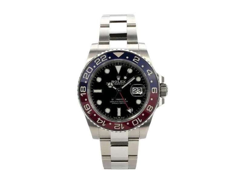 Rolex GMT-Master II Edelstahl 126710BLRO Oyster-Band