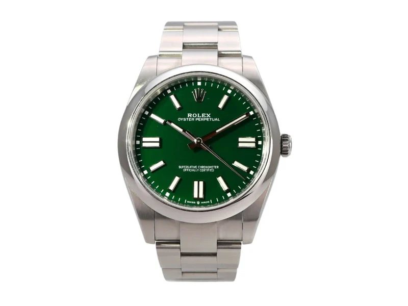 Rolex Oyster Perpetual 41 Ref. 124300 Grün