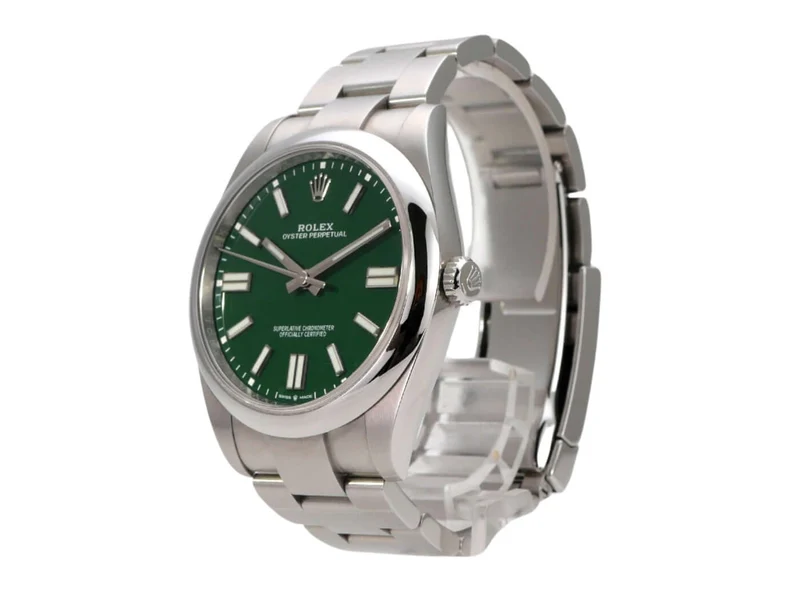 Rolex Oyster Perpetual 41 Ref. 124300 Grün