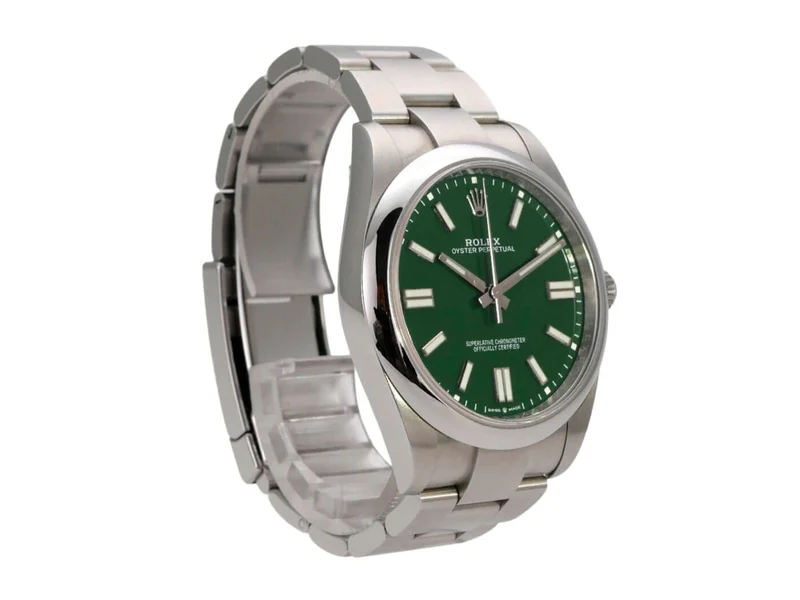 Rolex Oyster Perpetual 41 Ref. 124300 Grün