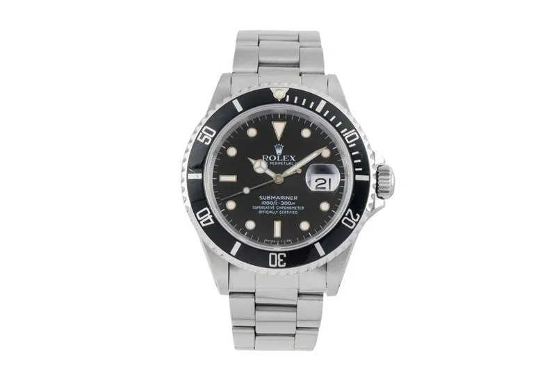 Rolex Submariner steel automatic men's watch 16610 [2604336]