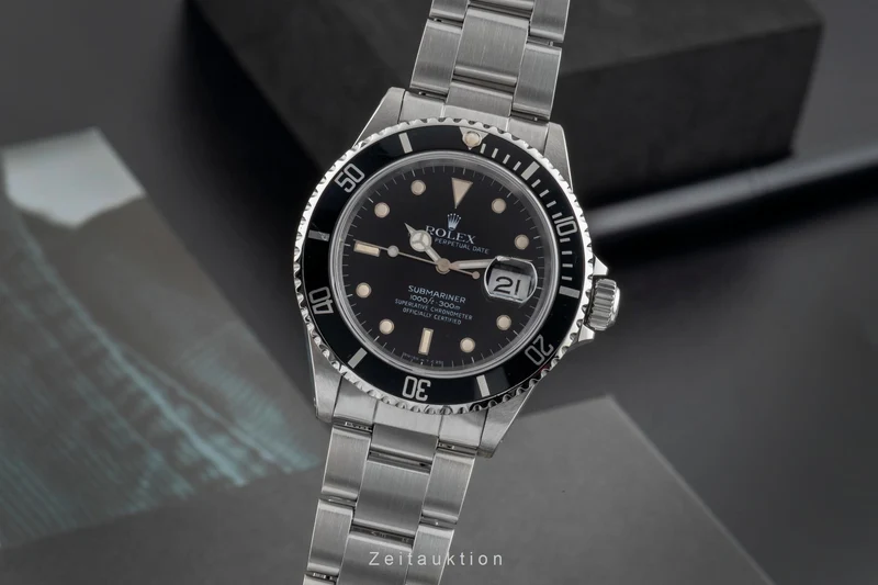 Rolex Submariner steel automatic men's watch 16610 [2604336]