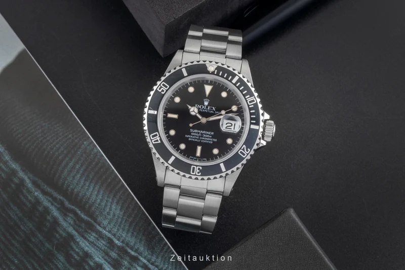 Rolex Submariner steel automatic men's watch 16610 [2604336]