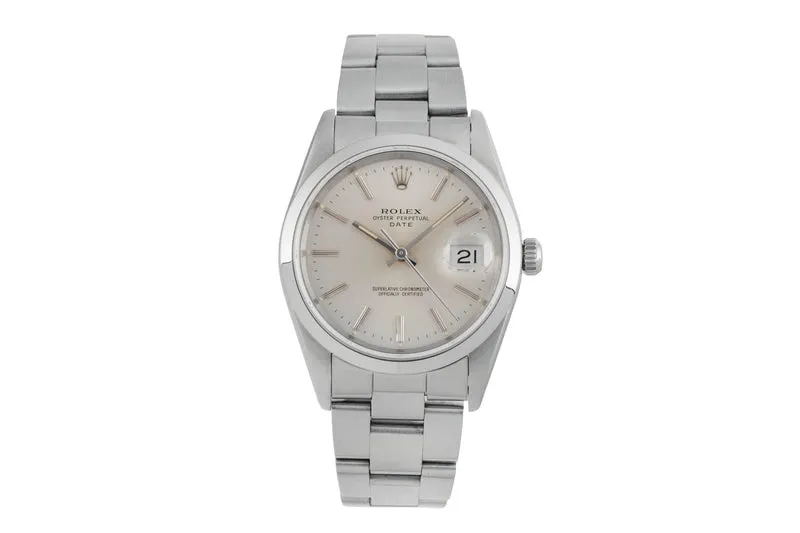 Rolex Date steel automatic men's watch 15200 [2604345]