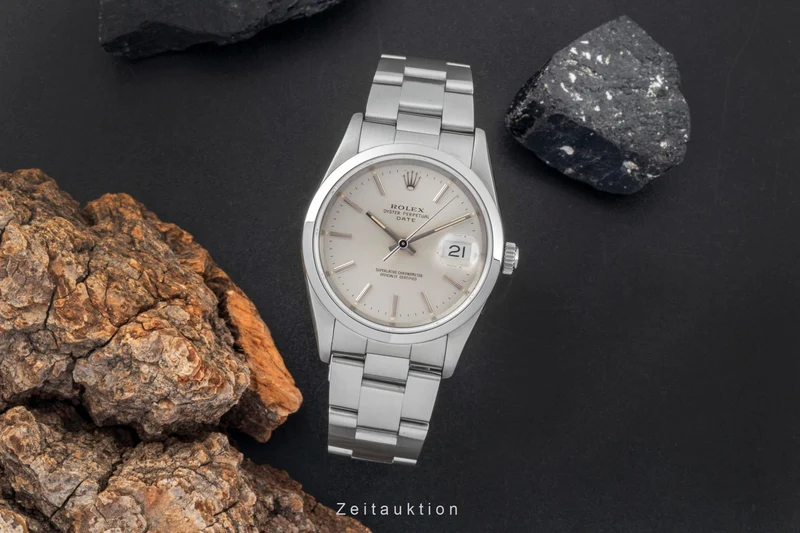 Rolex Date steel automatic men's watch 15200 [2604345]