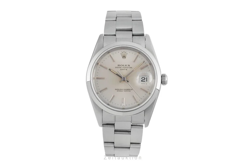 Rolex Date steel automatic men's watch 15200 [2604345]