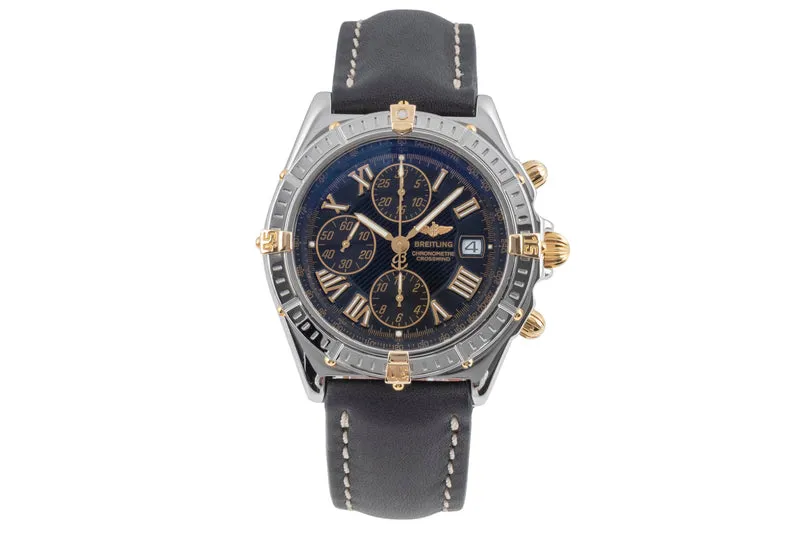 Breitling Chronomat chronograph steel / gold automatic men's watch B13356 [2604296]